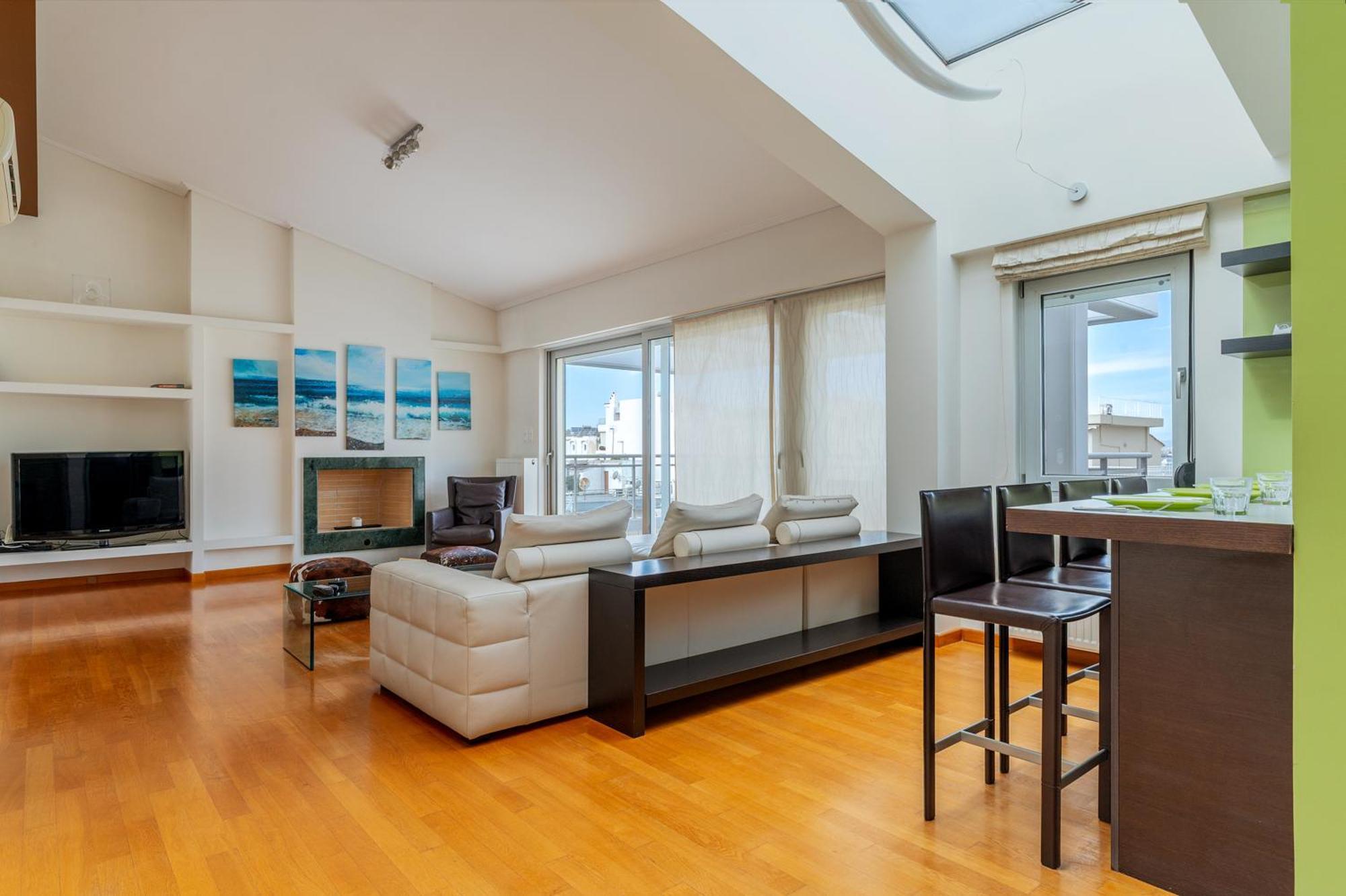 Elvita Athens Sea View Maisonette מראה חיצוני תמונה