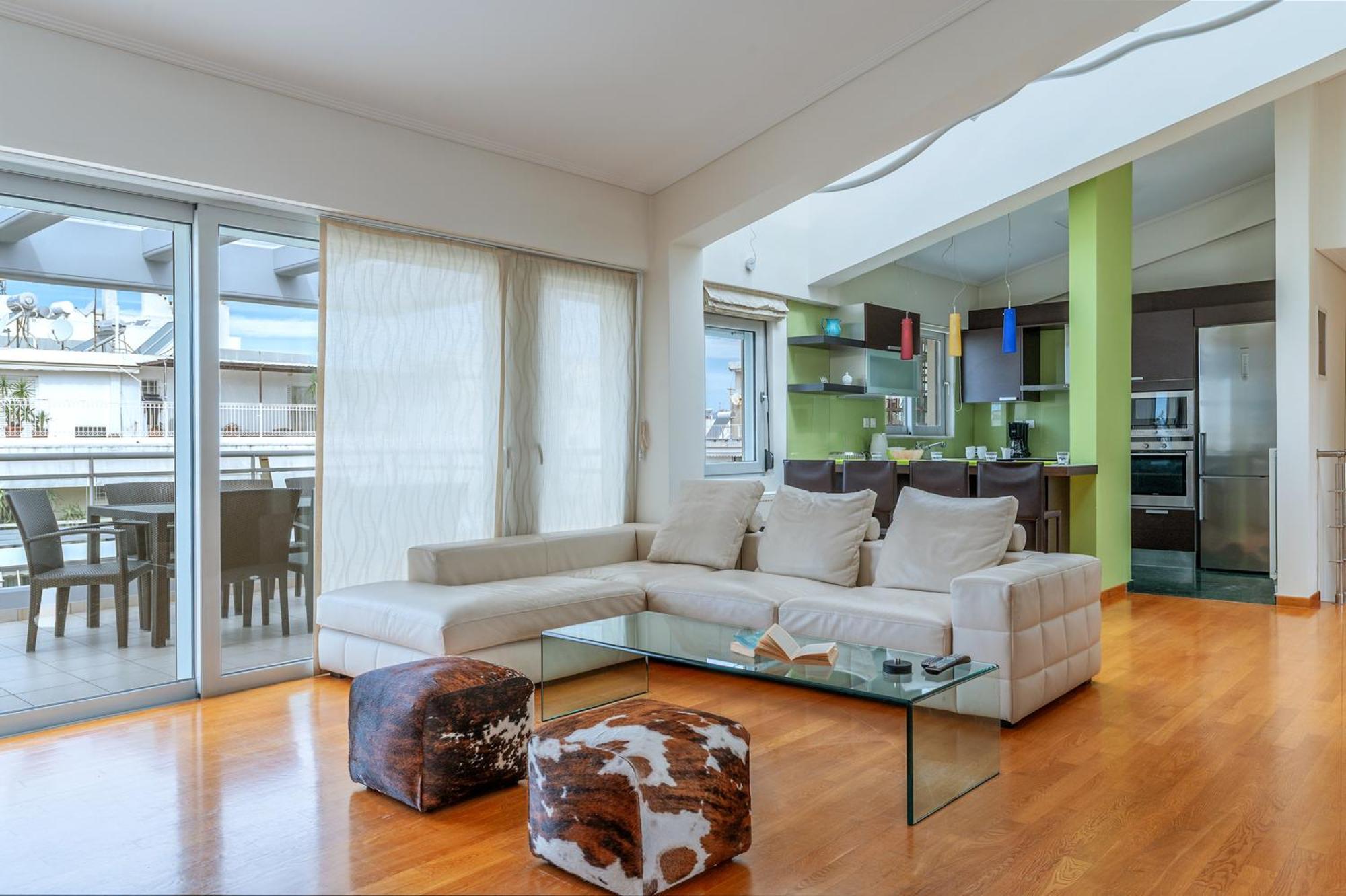 Elvita Athens Sea View Maisonette מראה חיצוני תמונה